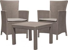 ALLIBERT ROSARIO Balcony set cappuccino