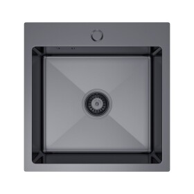 VELAZO Oceľový drez 46 x 45, grafit, Velazo VELAZ4645B