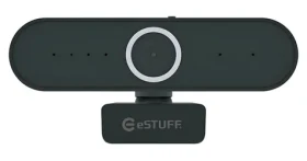 ESTUFF G625 HD Office Webcam čierna / Webkamera / Full HD 1080p / 30 fps / Mikrofón / USB (GLB246250)
