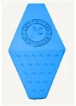 KIWI WALKER Gumová hračka Octaball Mini modrá / Otvor na maškrty / 11 cm (RUB-845)