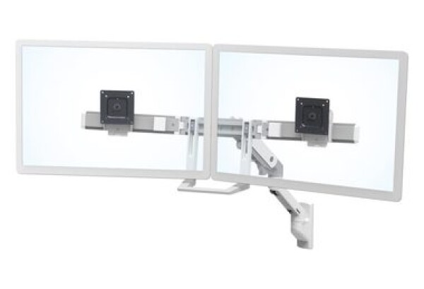 Ergotron HX Wall Dual Monitor Arm / nástenné rameno pre 2 monitory až 32 / biela (45-479-216)