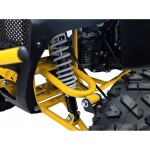 Mamido Detská benzínová štvorkolka RamiGO EXPLORER 110CC žltá