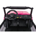 Mamido Detské elektrické autíčko PASSION 4x200W 24V ružové