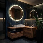 REA - Zrkadlo LED 60cm MMJ HOM-02501