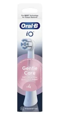 Oral-B iO Gentle Care biela 4 ks / Náhradné hlavice / pre Oral-B iO (602167)