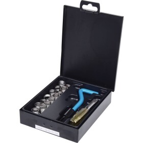 KS Tools 150.6140 Sada na opravu nerezového závitu M14x1,25mm, 17 ks; 150.6140