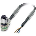 Sensor/Actuator cable SAC-3P- 5,0-PUR/M12FR-2L B 1668276 Phoenix Contact; 1668276