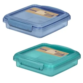 Sistema Ocean Bound Sandwich Olovrantový box na toast 450 ml mix farieb (9414202134936)