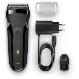 Braun Series 3 301s / planžetový holiaci strojček / 30 min prevádzka / čierna (4210201163817)