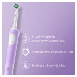 Oral-B Vitality Pro Protect X Clean fialová / Eletrická zubná kefka / oscilačné / 3 režimy / 2D technológia (Vitality Pro Protect X Clean L)