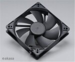 AKASA DFS122512L / ventilátor 120mm / guličkové ložisko / čierny / OEM (DFS122512L)