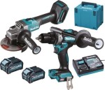 Makita Sada COMBO 40V XGT DF001G+GA005G 2*4.0AH MAKPAC