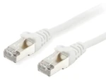 Equip Cat6A S/FTP biela / Patch kábel / 30 m / RJ-45 / PoE+ (606011)