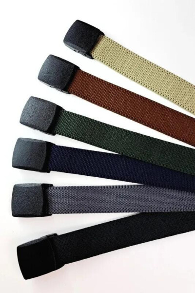 Plastový opasok so sponou 6/40 - Limanowski UNI tmavě modrá