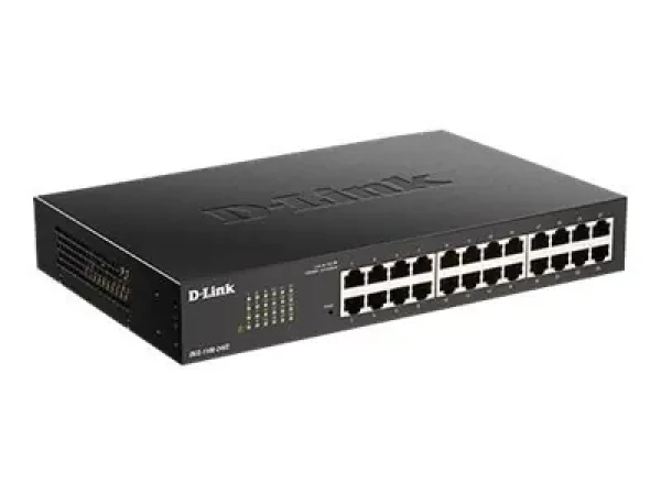 D-Link DGS-1100-24V2 / SMART switch / 24x Gigabit RJ-45 / L2 Managed / bez PoE / fanless (DGS-1100-24V2/E)