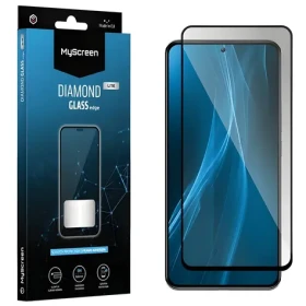 MyScreen Diamond Glass edge FullGlue čierna / Ochranné sklo / XIAOMI Redmi A2 / celoplošné lepenie / 9H (MD7664TG DEFG BLACK)