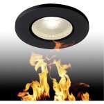 SLV 1001015 LED vstavané svetlo čierna; 1001015