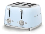 SMEG TSF03PBEU svetlo modrá / Hriankovač / 2000 W / 4 sloty / 4 hrianky / 6 stupňov opečenia (TSF03PBEU)