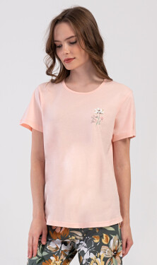 Dámske capri pyžamo Marie khaki 4XL