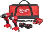 Milwaukee Akum. įrankių kompl. M18 BLCPP2B-502C (M18 BLDDRC, M18 BLIDRC) 2x5,0Ah Li-Ion