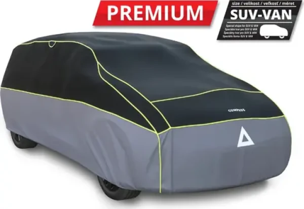 Compass Ochranná plachta proti krúpam Premium SUV-VAN / 530×205×160 cm / polstrovanie 6 mm