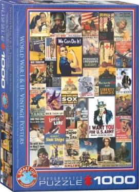 EUROGRAPHICS Puzzle Plagáty z 1. a 2. svetovej vojny