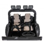 Mamido Elektrické autíčko Extreme Sport 4x4 s premenlivou veľkosťou čiernej