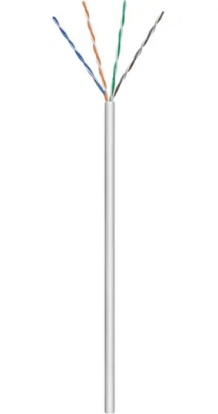MicroConnect CAT5e U/UTP CCA 305m šedá / Stranded / PVC (KAB001-305)