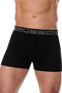Pánske boxerky 00501 black - BRUBECK černá XXL