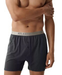 Pánske boxerky 005 graphite - Atlantic grafitová XL
