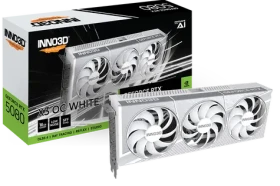 Inno3D RTX 5080 X3 OC White 16GB / 2640MHz / 16GB GDDR7 / 256-bit / 1x HDMI + 3x DP / 850W (16) (N50803-16D7X-17605211)