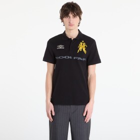 Tričko Umbro by SlamJam 001% Fair Polo Black XL