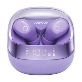 Joyroom JR-DB2 fialová / Bezdrôtové slúchadlá / mikrofón / Bluetooth 5.3 / IP54 (JR-DB2 Purple)