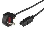 MicroConnect Power Cord UK Typ G - C15 2m čierna / Anglická koncovka (PE090420C15)