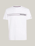 Pánske tričko UM0UM03196 YBR white Tommy Hilfiger