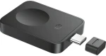 Baseus MagPro čierna / Bezdrôtová nabíjačka pre Apple Watch / 2,5 W / magnetické pripojenie (6932172679491)