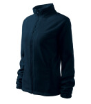 Bunda fleece dámska tmavomodrá 2XL