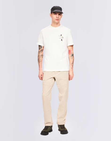 Klättermusen Root Glacier SS Tee M's 101 Snow M