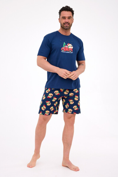 PÁNSKE PYŽAMO KR 326/291 TEDDY 4 granát S