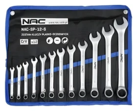 NAC Sada kľúčov očkoplochých 6-22 mm / Kľúče / 12 dielov (NAC-SP-12-S)