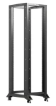 Lanberg OR01-6842-B čierna / Open rack / 19" / 42U / šírka 600mm / hĺbka 800mm (OR01-6842-B)