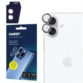 3mk Hardy Lens Protection Pre sklá na fotoaparát pre Apple iPhone 16/16 PLUS Pink (5903108588669)