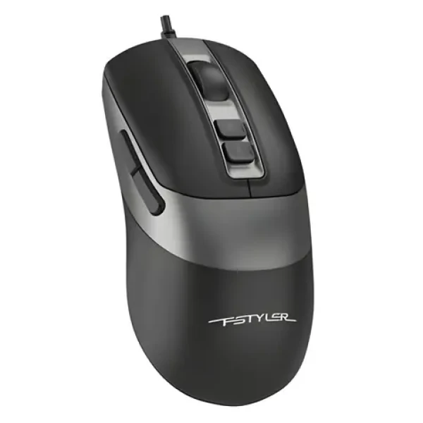 A4Tech FStyler FM50 PLUS čierna / Drôtová kancelárska myš / USB (FM50PLUS-BK)