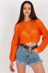 BA SW 9008 jumper.35P oranžová jedna velikost