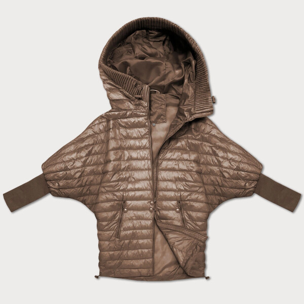 Béžová dámska bunda Minority Bat (P3-6913-305) odstíny béžové M (38)