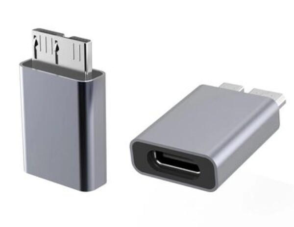 PremiumCord Aluminium adaptér USB C samica - USB3.0 Micro B samec (kur31-22)