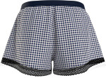 Dámske pyžamové šortky WOVEN SHORT PRINT UW0UW04944 02G tm. modro-biele Tommy Hilfiger