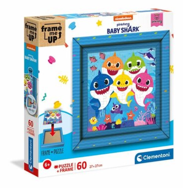 Clementoni PUZZLE Frame me up - Baby Shark