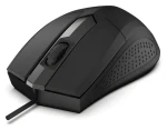 Rebeltec Focus / Drôtová myš / optická / 1200 DPI / 3 tlačidlá / 125 Hz / USB / 1.8 m (RBLMYS00059)