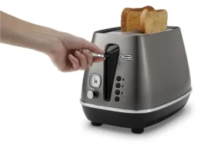 DeLonghi CTIN2103. TB čierna / Hriankovač / 900 W / kovový (0230120141)